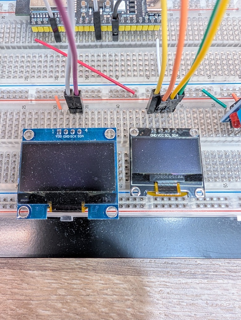 SH1106 vs SSD1306 Display Comparison