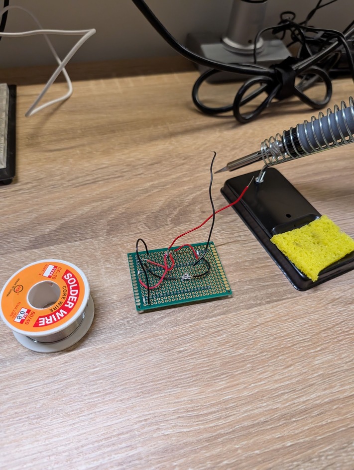 My Terrible Soldering Attempt