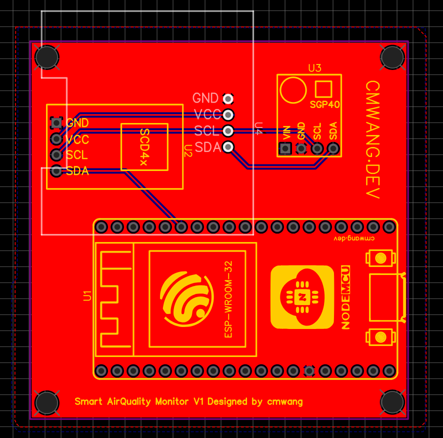 PCB Front View